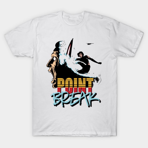 Point Break Retro 1 T-Shirt by ilrokery